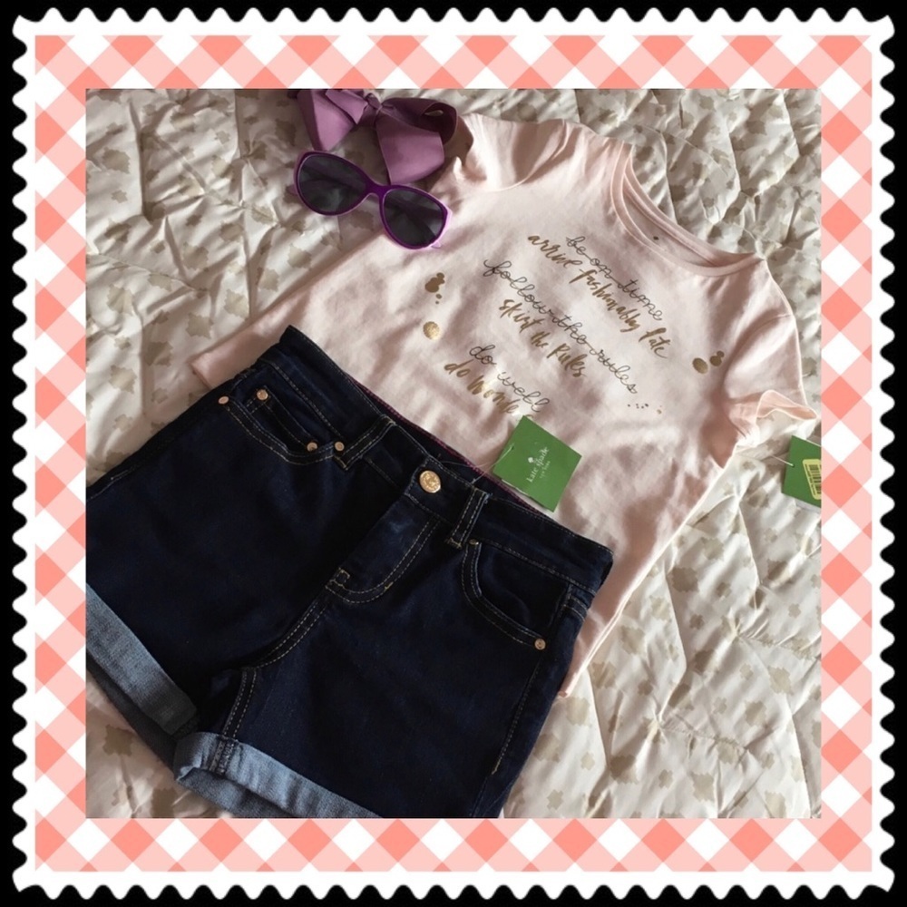 Kate Spade gorgeous set NWT Top 6 & Shorts 7
